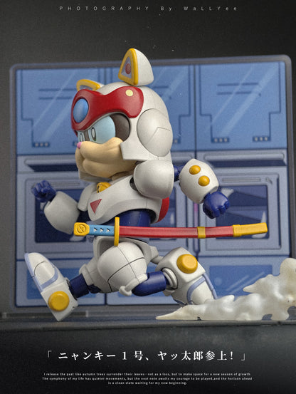 YOLOPARK - Samurai Pizza Cats AMK PRO Series Speedy Model Kit