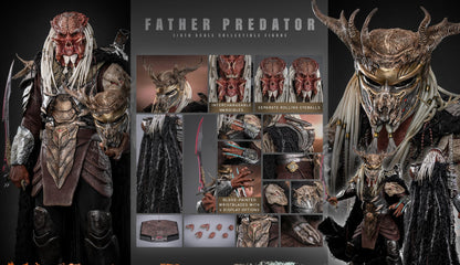 Pre-Order Hot Toys MMS863 Predator: Badlands - 1/6th scale Father Predator Collectible Figure