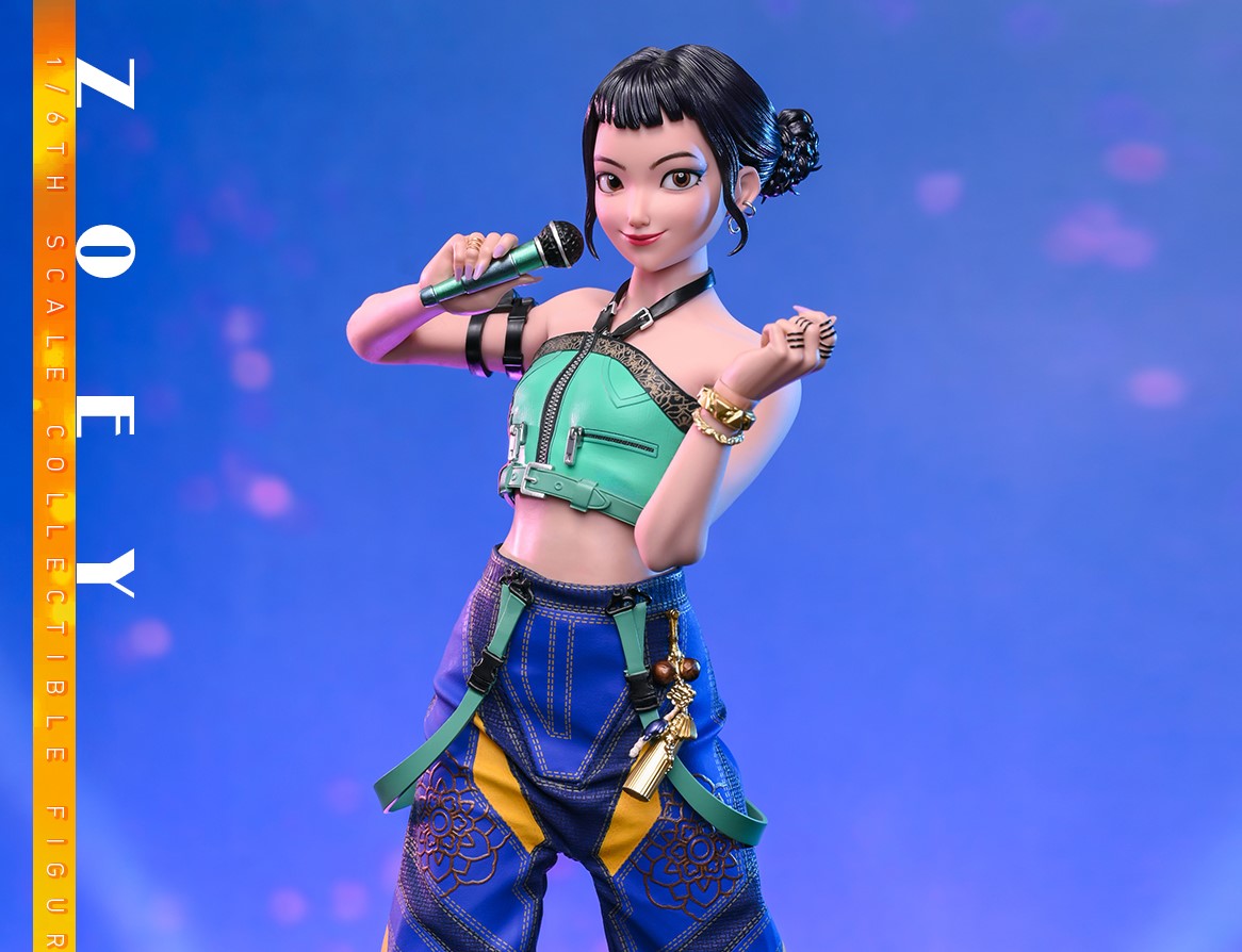Pre-Order Hot Toys TMS178 KPop Demon Hunters - 1/6th scale Zoey Collectible Figure