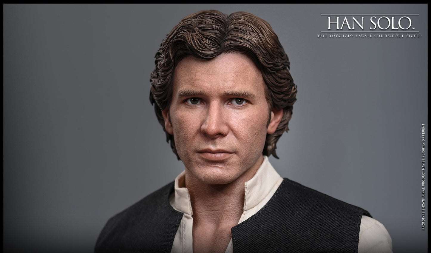 Pre-Order Hot Toys QS026 Star Wars: A New Hope - 1/4th scale Han Solo Collectible Figure