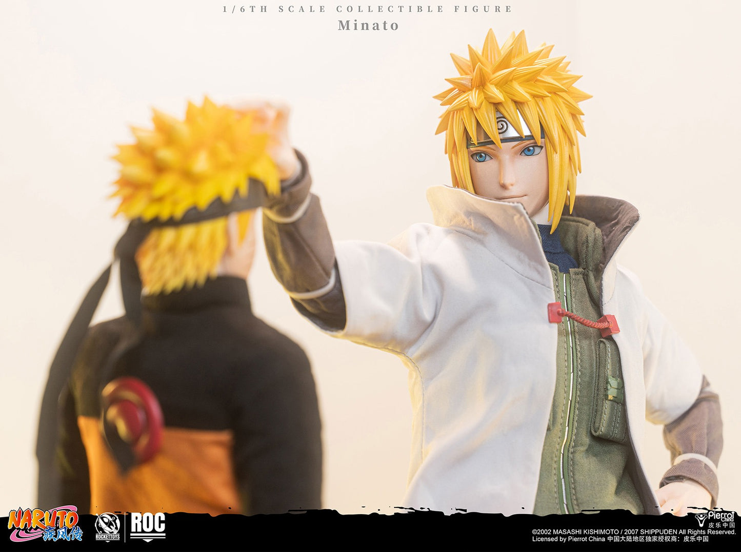 Pre-Order Rocket Toys ROC-015 - Minato Namikaze (Fourth Hokage Version) 1/6 scale Collectible Figure