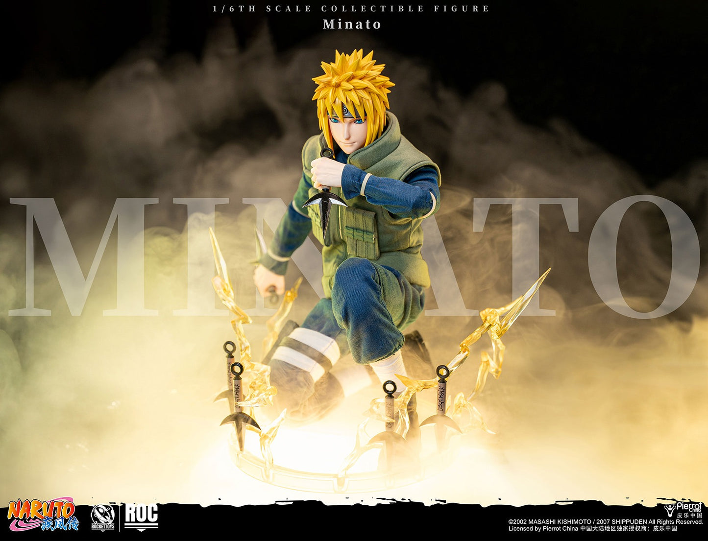 Pre-Order Rocket Toys ROC-016 - Minato Namikaze (Yellow Flash Version) 1/6 scale Collectible Figure