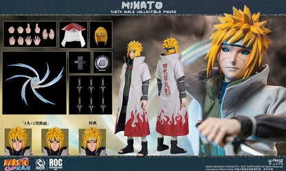 Pre-Order Rocket Toys ROC-015 - Minato Namikaze (Fourth Hokage Version) 1/6 scale Collectible Figure