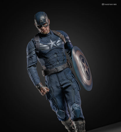 Hot Toys MMS783 Captain America: The Winter Soldier - 1/6th scale Captain America (Stealth S.T.R.I.K.E. Suit) 2.0 Collectible Figure