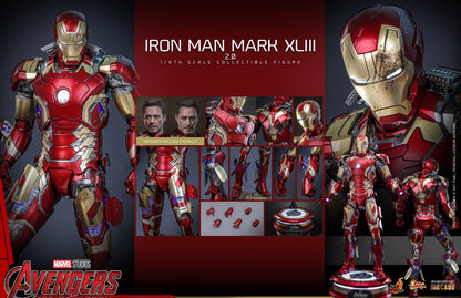 Pre-Order Hot Toys MMS865D80 Avengers Age of Ultron - 1/6th scale Iron Man Mark XLIII (2.0) Collectible Figure