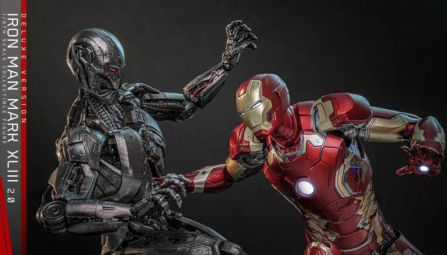 Pre-Order Hot Toys MMS866D81 Avengers Age of Ultron - 1/6th scale Iron Man Mark XLIII (2.0) (Deluxe Version) Collectible Figure