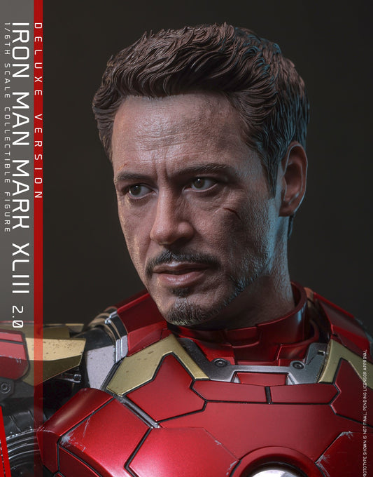 Pre-Order Hot Toys MMS866D81 Avengers Age of Ultron - 1/6th scale Iron Man Mark XLIII (2.0) (Deluxe Version) Collectible Figure