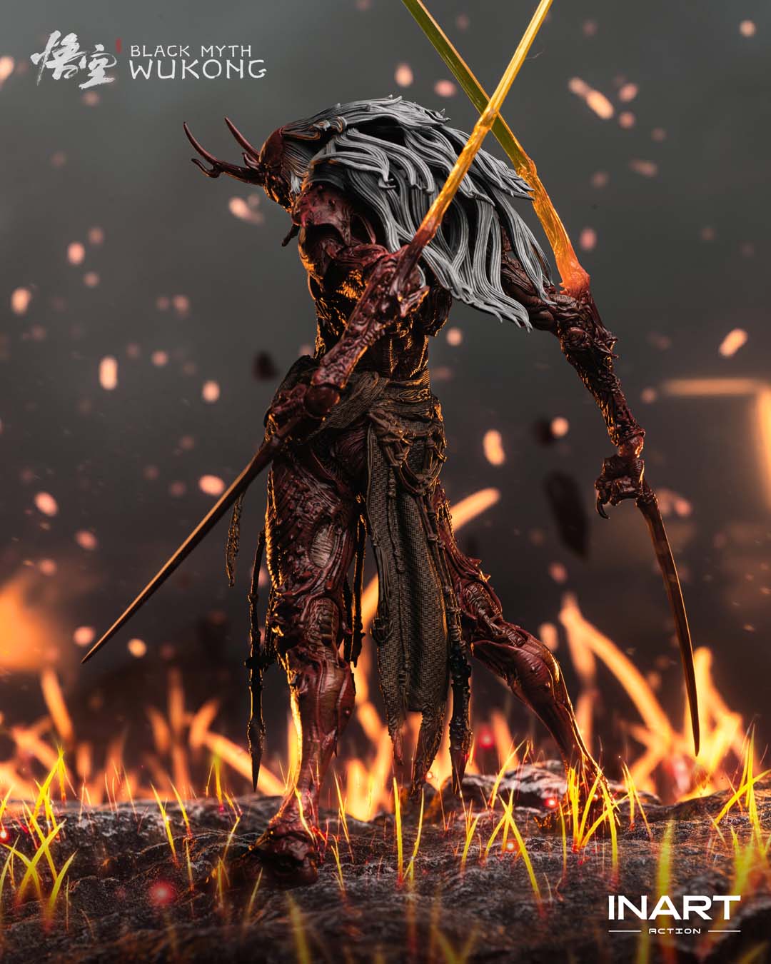 Pre-Order INART Black Myth: Wukong - Yaksha King 1/12 scale Collectible Figure