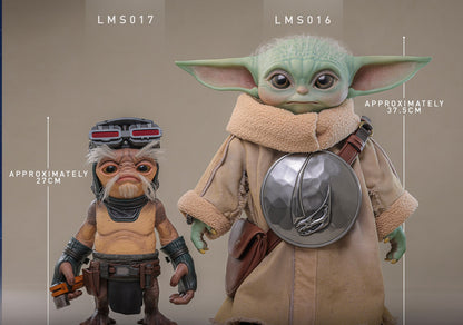 Hot Toys LMS017 Star Wars: The Mandalorian & Grogu - Anzellan Droidsmith Life-Size Collectible Figure