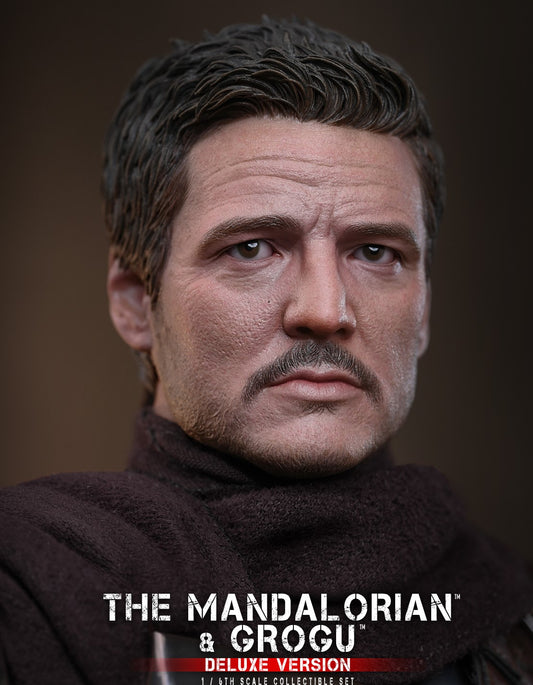 Pre-Order Hot Toys MMS872 Star Wars: The Mandalorian & Grogu - The Mandalorian & Grogu Collectible Set (Deluxe Version)