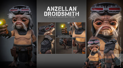 Hot Toys LMS017 Star Wars: The Mandalorian & Grogu - Anzellan Droidsmith Life-Size Collectible Figure