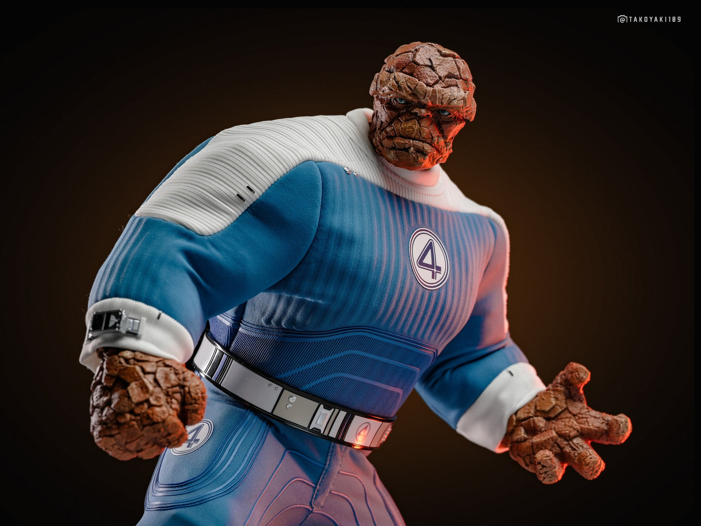 Hot Toys MMS813B The Fantastic Four: First Steps - 1/6th scale The Thing Collectible Figure (Special Edition)
