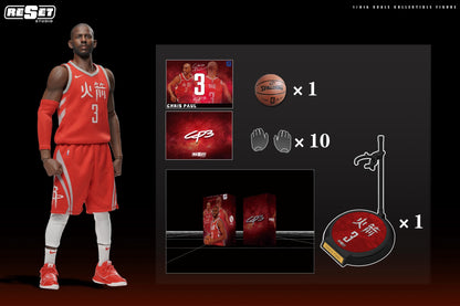 Pre-Order ResetStudio Houston Rockets - Chris Paul 1/6 Scale Collector‘s Edition Action Figure