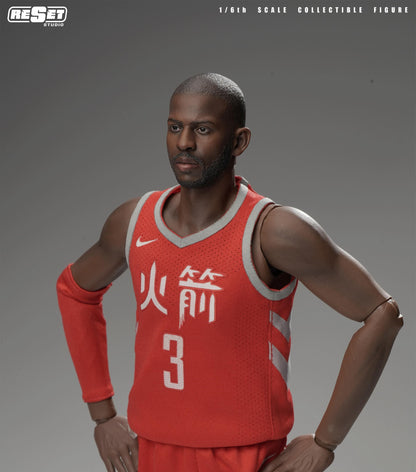 Pre-Order ResetStudio Houston Rockets - Chris Paul 1/6 Scale Collector‘s Edition Action Figure
