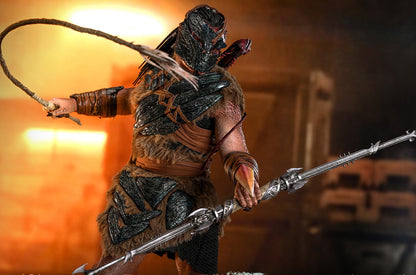 Pre-Order Hot Toys MMS873 Predator: Badlands - 1/6th scale Dek (Bone Bison Armor) and Bud Collectible Set