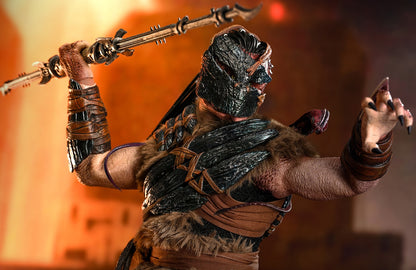 Pre-Order Hot Toys MMS873 Predator: Badlands - 1/6th scale Dek (Bone Bison Armor) and Bud Collectible Set