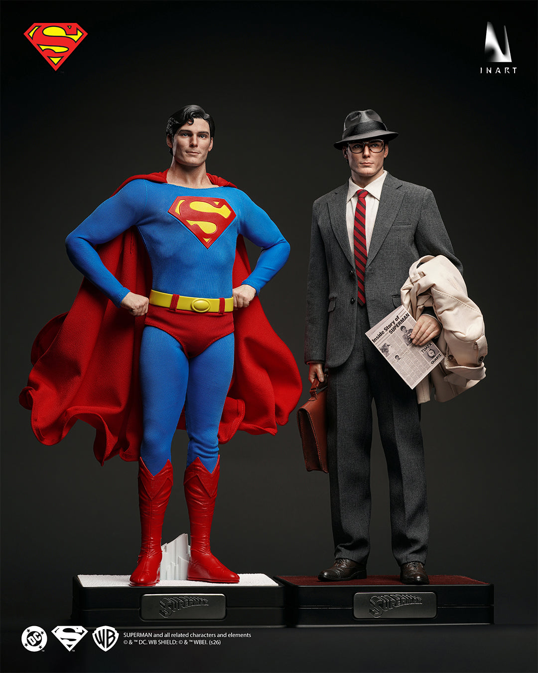 Pre-Order INART Superman (1978) - Superman 1/6 scale Collectible Figure (Premium Edition 2-Pack)