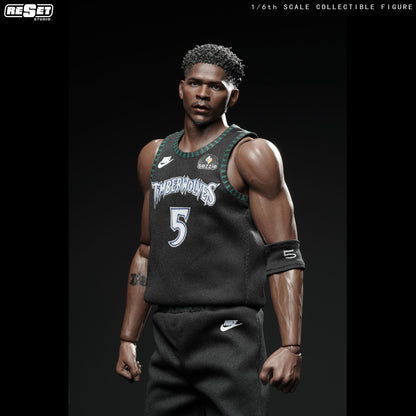 Pre-Order ResetStudio - Minnesota Timberwolves Anthony Edwards 1/6 Scale Collector‘s Edition Action Figure