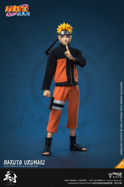 Pre-Order Tunshi Studio TS-020 Naruto Shippuden - Naruto Uzumaki 1/12 Action Figure