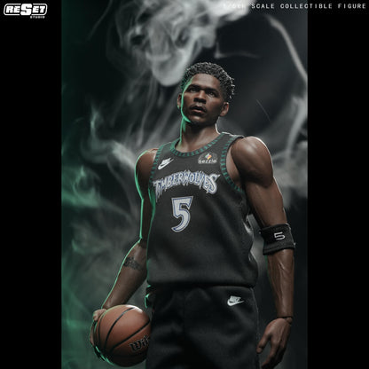 Pre-Order ResetStudio - Minnesota Timberwolves Anthony Edwards 1/6 Scale Collector‘s Edition Action Figure