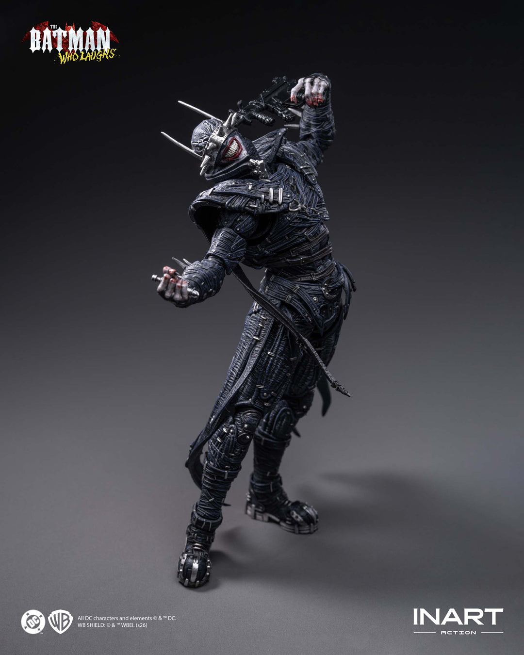 Pre-Order INART Action DC Dark Nights: Metal - The Batman Who Laughs 1/12 scale Collectible Figure