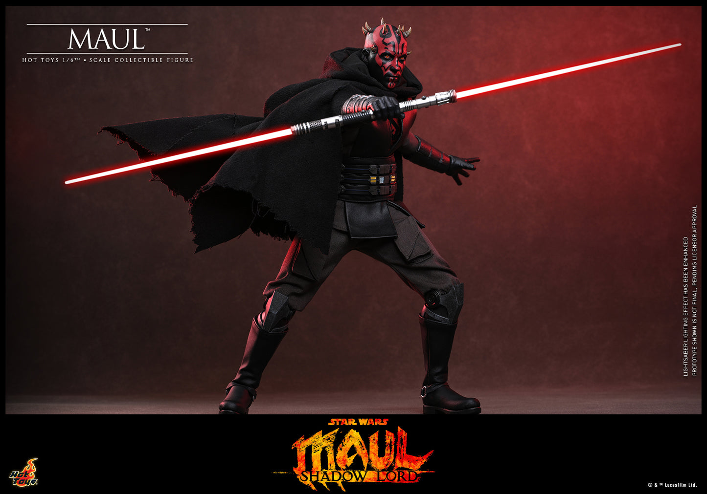 Pre-Order Hot Toys TMS187 Star Wars: Maul - Shadow Lord - 1/6th scale Maul Collectible Figure