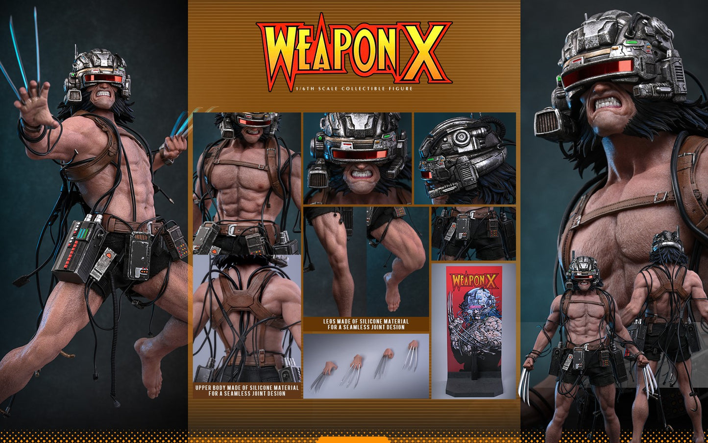 Pre-Order Hot Toys CMS034 Marvel Comics - 1/6th scale Weapon X Collectible Figure