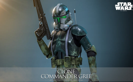 Pre-Order Hot Toys MMS877 Star Wars: Revenge of the Sith - 1/6th scale Clone Commander Gree Collectible Figure