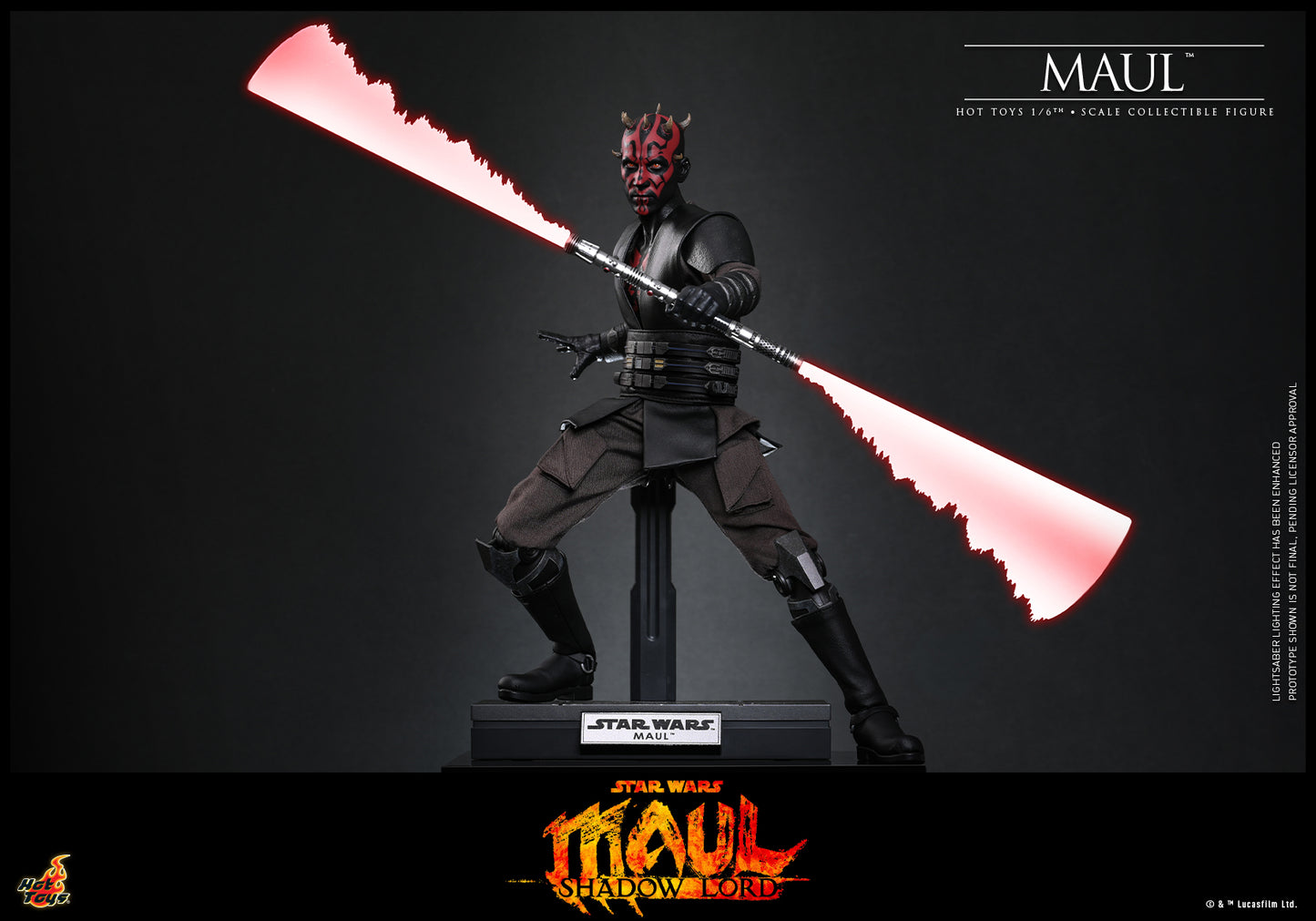 Pre-Order Hot Toys TMS187 Star Wars: Maul - Shadow Lord - 1/6th scale Maul Collectible Figure