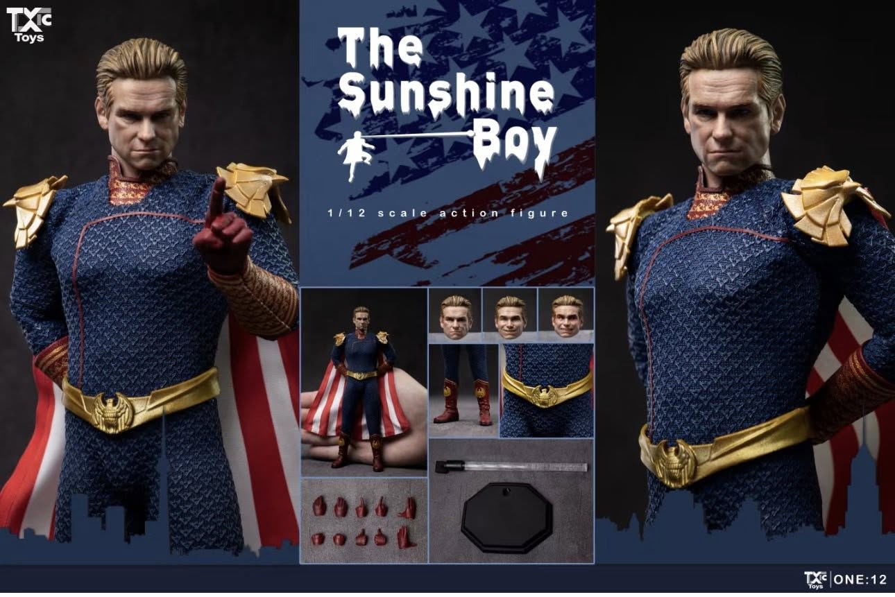 Toxic Toys TT001 - THE SUNSHINE BOY 1/12 Action Figure (Fabric Clothing)