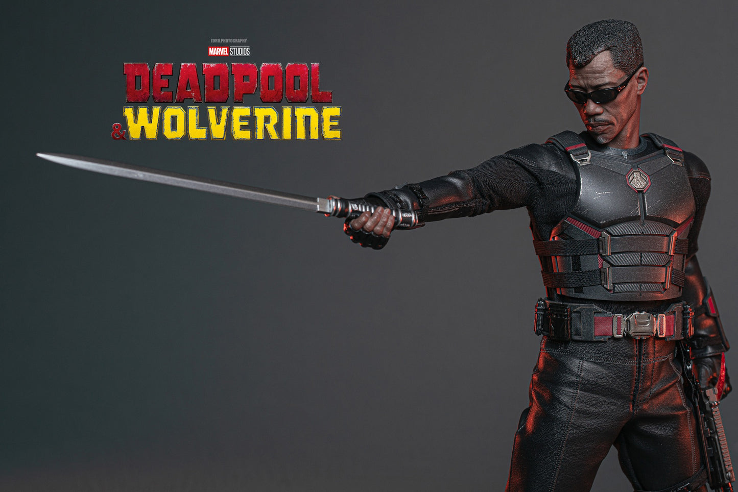 Hot Toys MMS791B - Deadpool & Wolverine - 1/6th scale Blade Collectible Figure First Edition