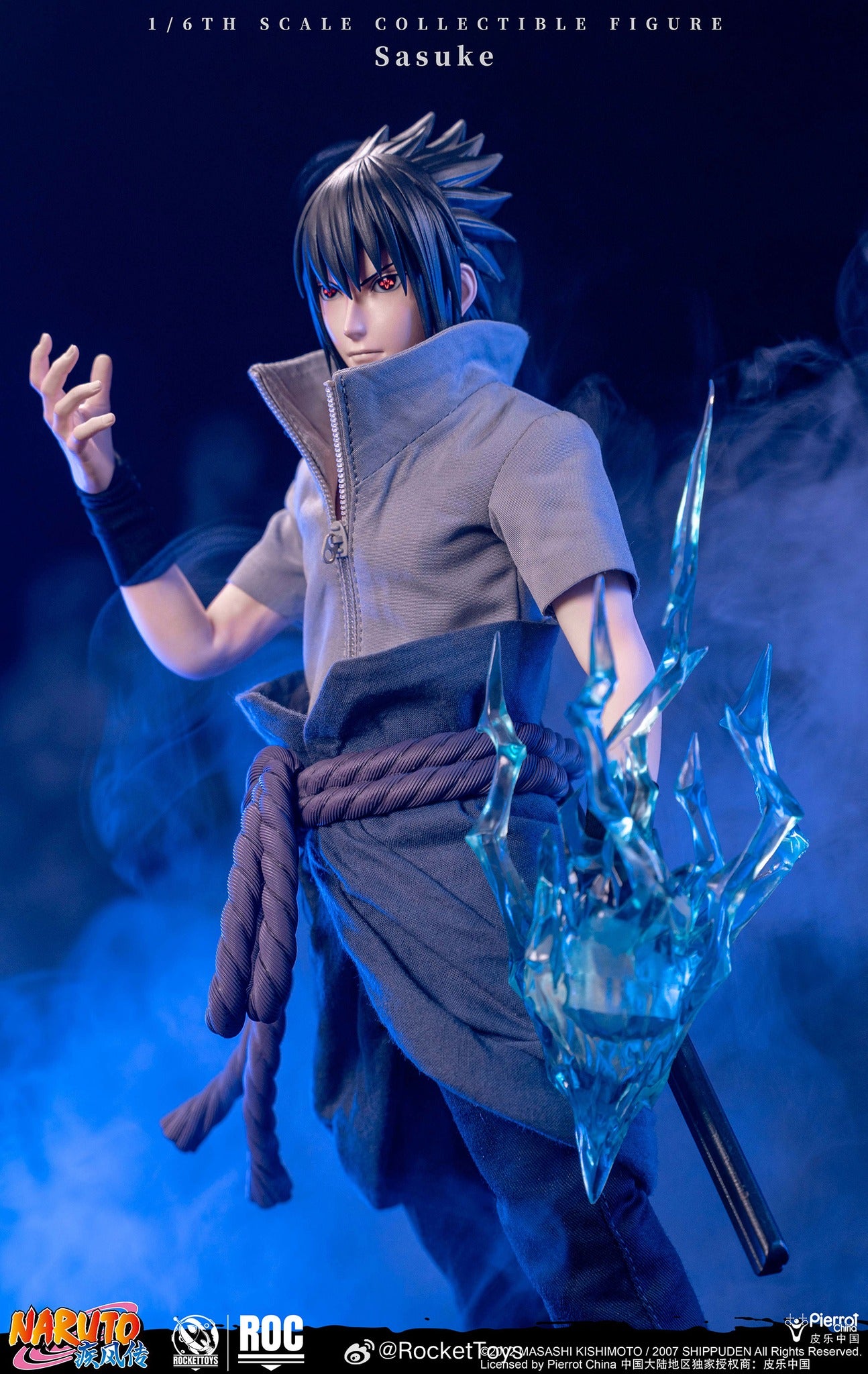 Pre-Order Rocket Toys ROC-017 - 1/6 scale Sasuke Uchiha Collectible Figure (Standard Version)