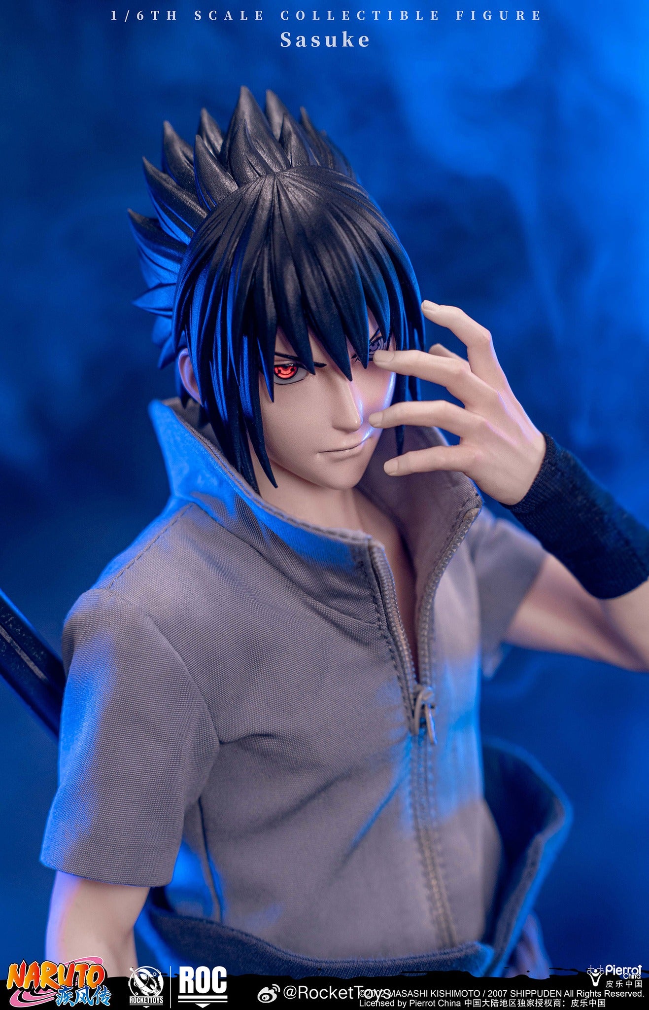 Pre-Order Rocket Toys ROC-017 - 1/6 scale Sasuke Uchiha Collectible Figure (Standard Version)