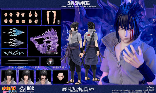 Pre-Order Rocket Toys ROC-018 - 1/6 scale Sasuke Uchiha Collectible Figure (Deluxe Version)