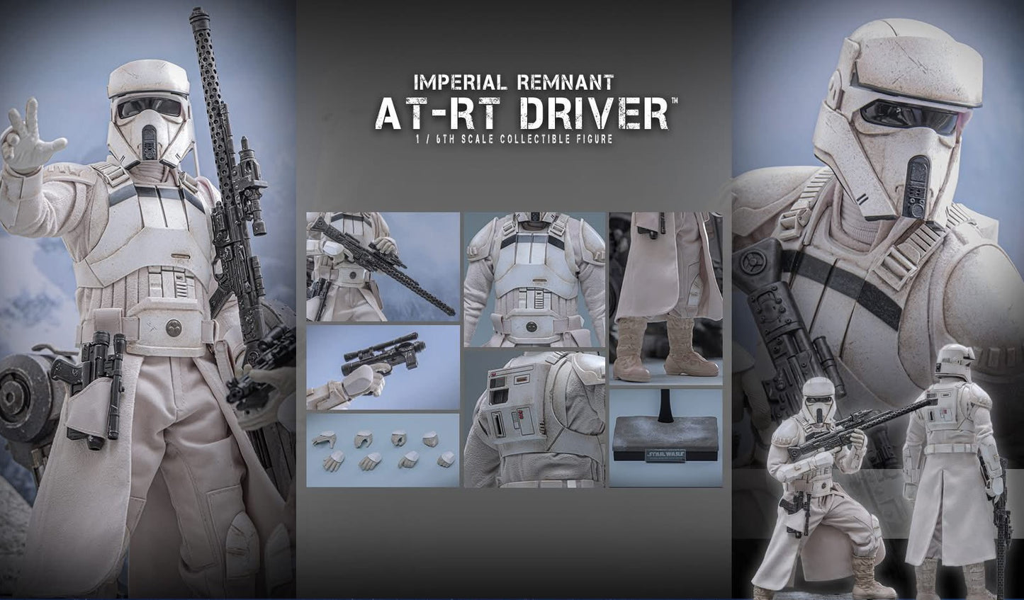 Hot Toys MMS853 Star Wars: The Mandalorian & Grogu - 1/6th scale Imperial Remnant AT-RT Driver Collectible Figure