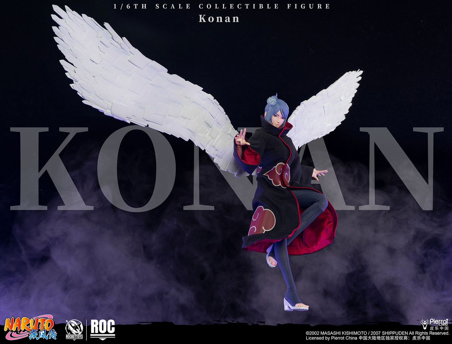 Pre-Order Rocket Toys ROC-023 - 1/6 scale NARUTO Konan Collectible Figure