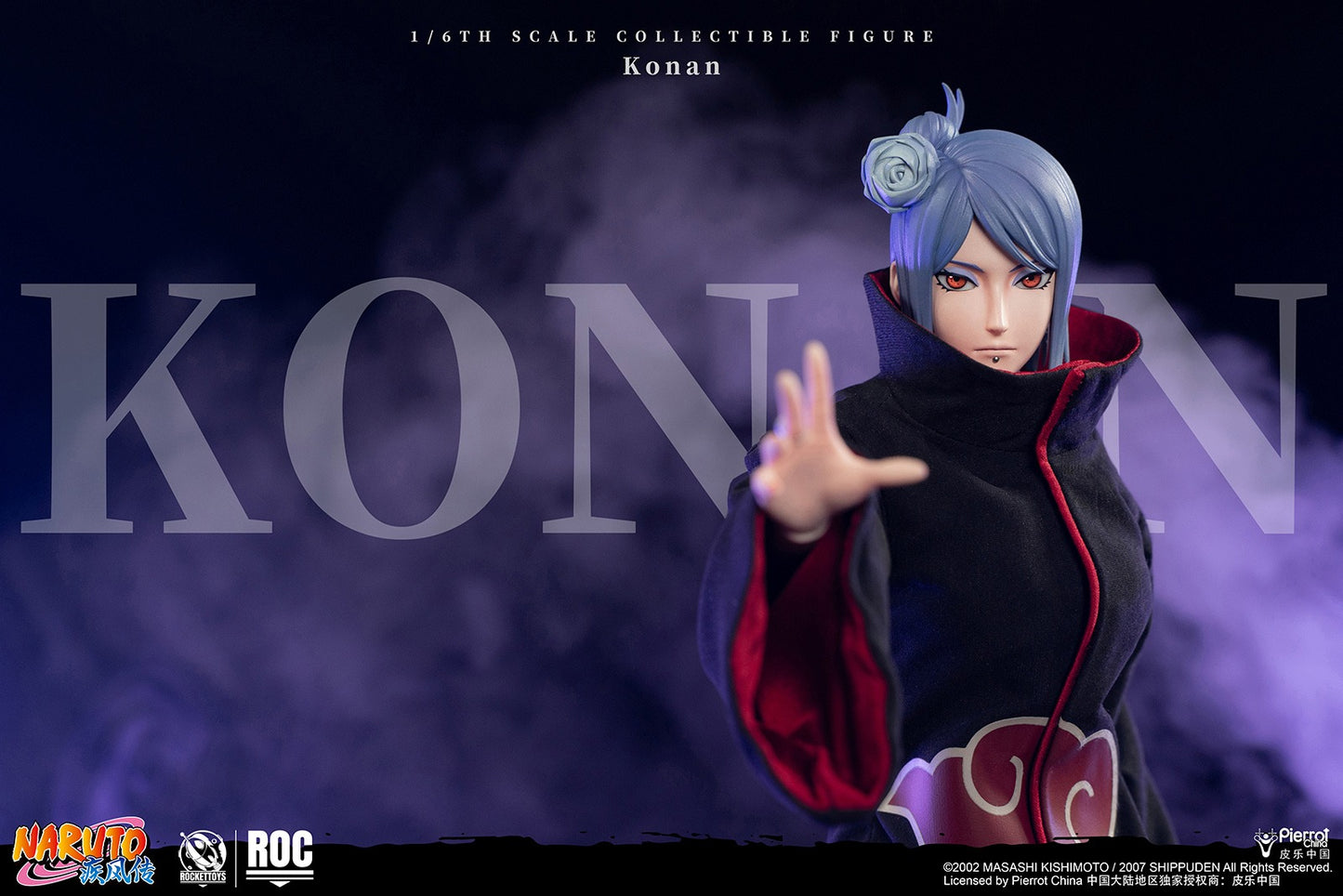 Pre-Order Rocket Toys ROC-023 - 1/6 scale NARUTO Konan Collectible Figure
