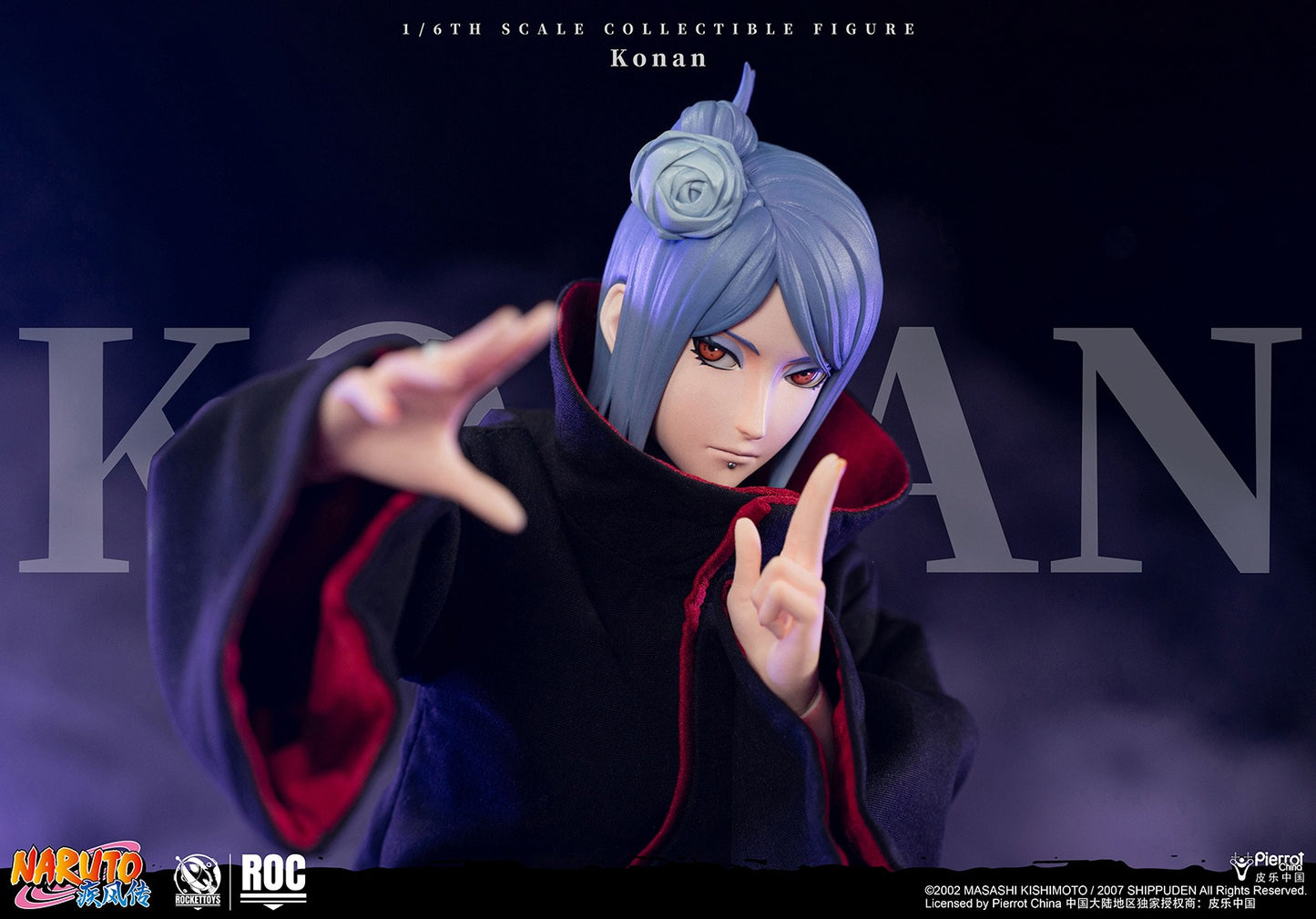 Pre-Order Rocket Toys ROC-023 - 1/6 scale NARUTO Konan Collectible Figure