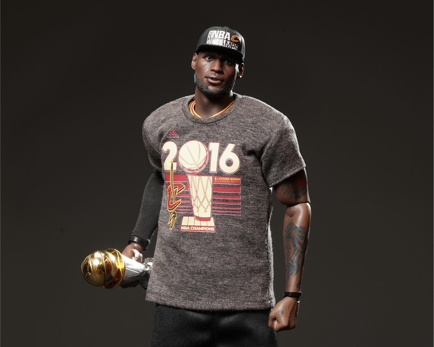 Pre-Order ResetStudio - Cleveland Cavaliers - LeBron James "Championship Edition" 10th Anniversary 1/6 Scale Collectible Action Figure Set
