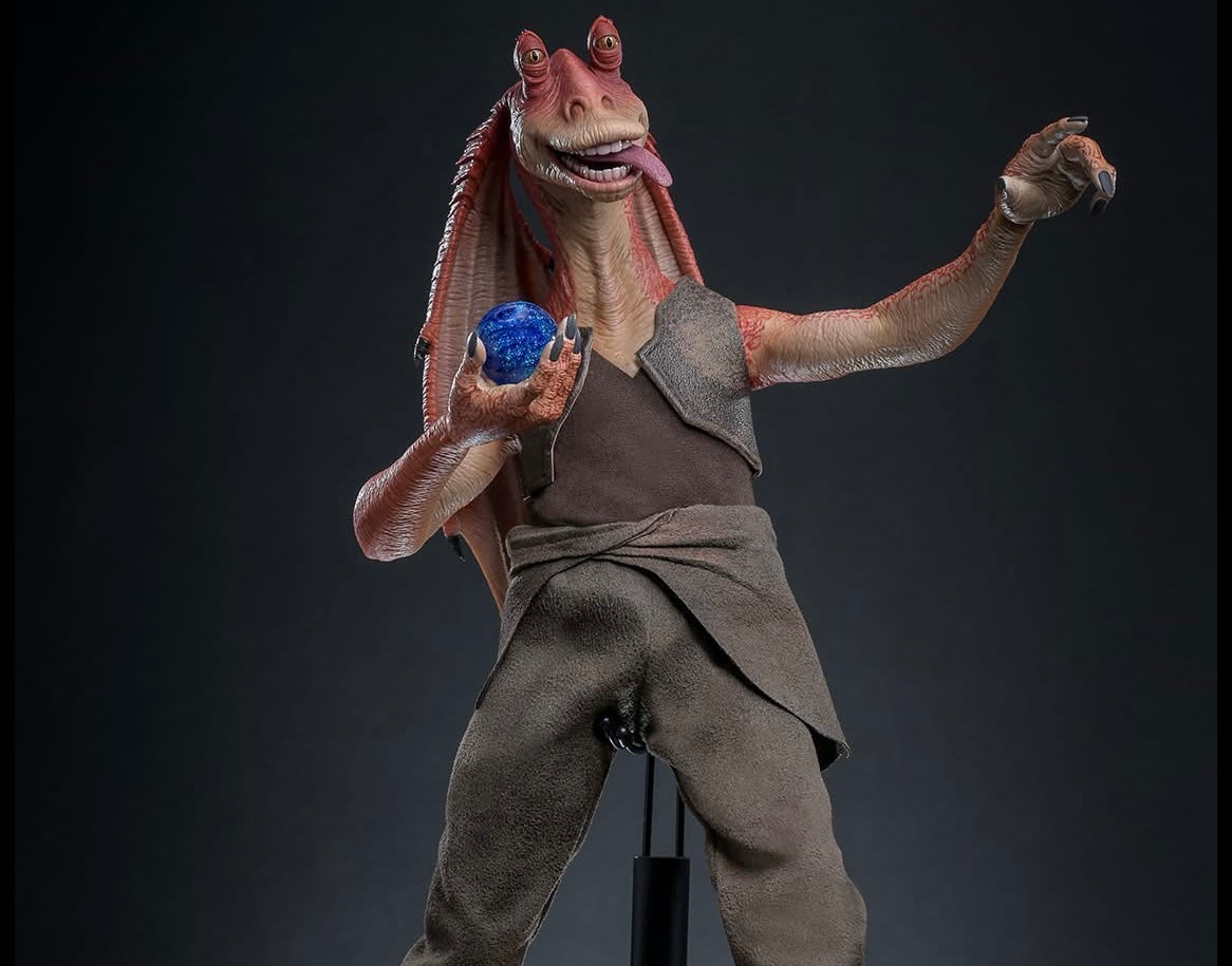 Pre-Order Hot Toys MMS807 Star Wars: The Phantom Menace - 1/6th scale Jar Jar Binks Collectible Figure
