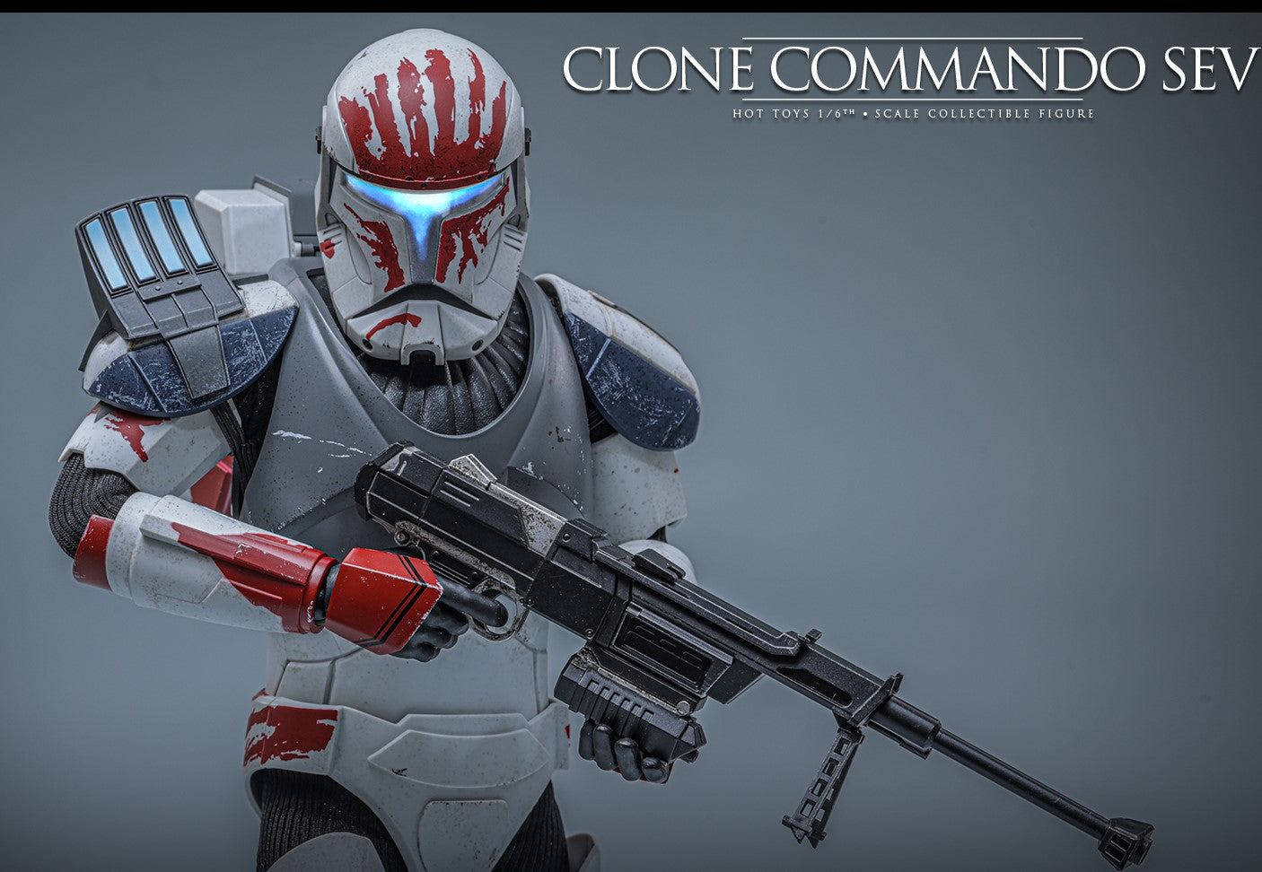 Pre-Order TMS188 Hot Toys Star Wars: The Clone Wars - 1/6th scale Clone Commando Sev Collectible Figure [Hot Toys Exclusive]