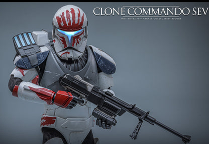 Pre-Order TMS188 Hot Toys Star Wars: The Clone Wars - 1/6th scale Clone Commando Sev Collectible Figure [Hot Toys Exclusive]