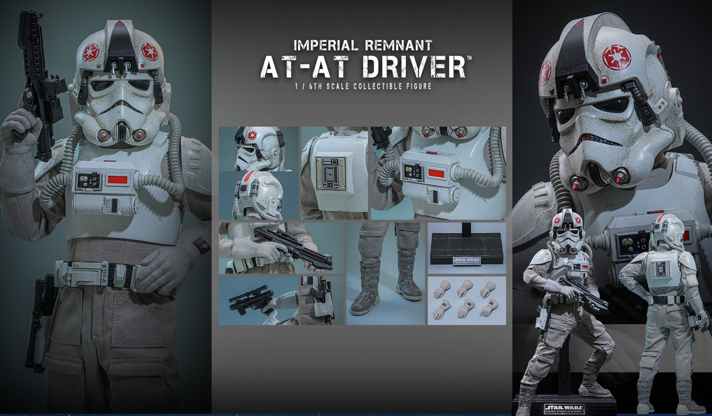 Hot Toys MMS845 Star Wars: The Mandalorian & Grogu - 1/6th scale Imperial Remnant AT-AT Driver Collectible Figure