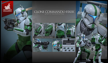 Pre-Order Hot Toys TMS189 Star Wars: The Clone Wars - 1/6th scale Clone Commando Fixer Collectible Figure