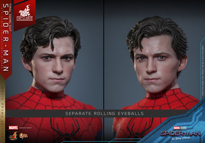 Hot Toys MMS862 Spider-Man: No Way Home - 1/6th scale Spider-Man (Final Swing Suit) Collectible Figure (Movie Promo Edition) [Hot Toys Exclusive]
