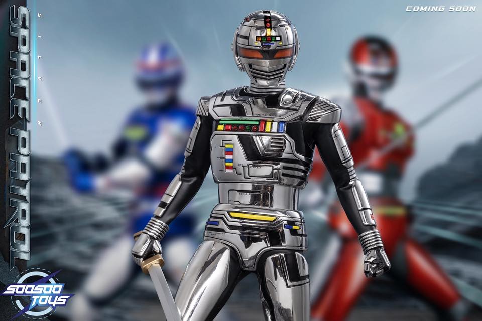 Pre-Order Soosootoys SST101 - Silver Space Patrol 1/6 Scale Collectible Figure