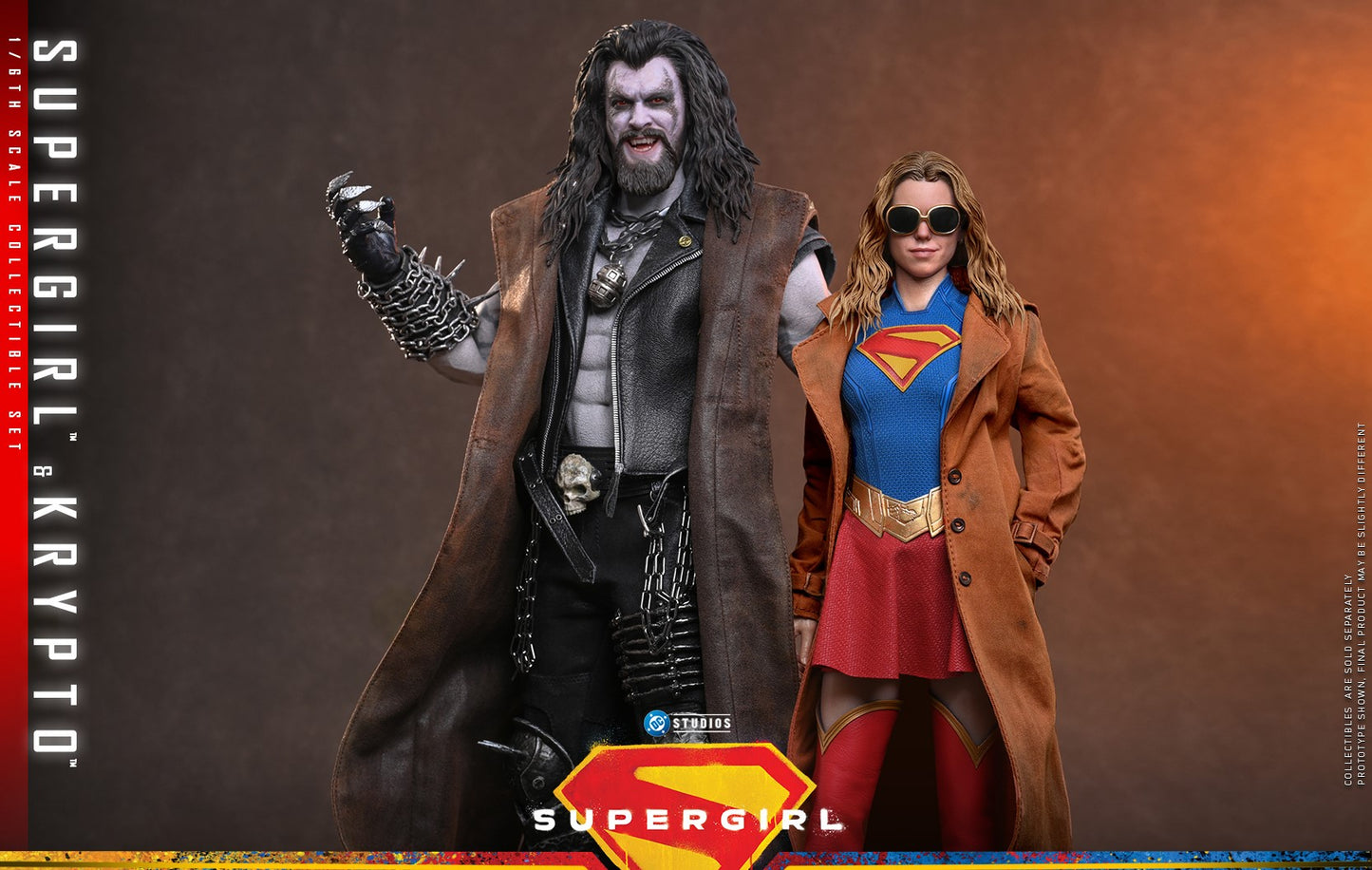 Pre-Order Hot Toys MMS869 Supergirl - 1/6th scale Supergirl & Krypto Collectible Set
