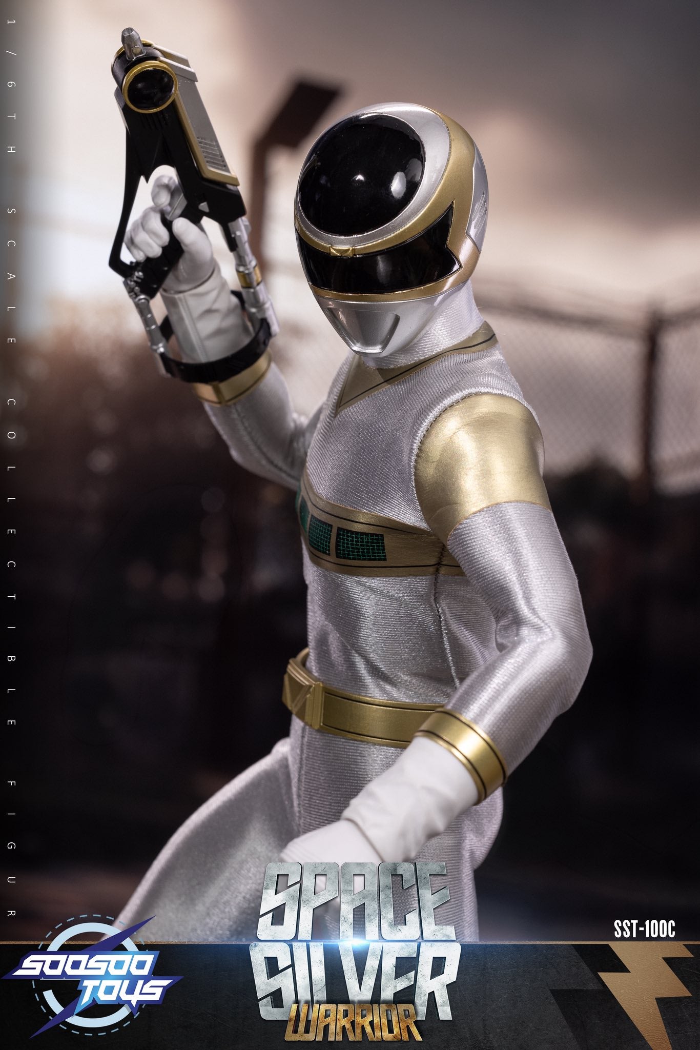 Pre-Order Soosootoys SST100C - 1/6 Scale Space Silver Warrior Collectible Figure