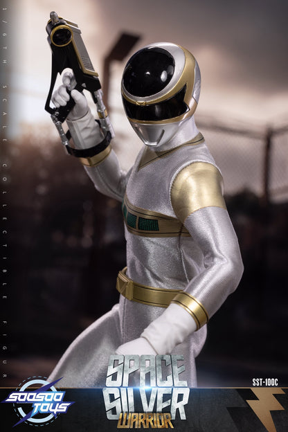 Pre-Order Soosootoys SST100C - 1/6 Scale Space Silver Warrior Collectible Figure