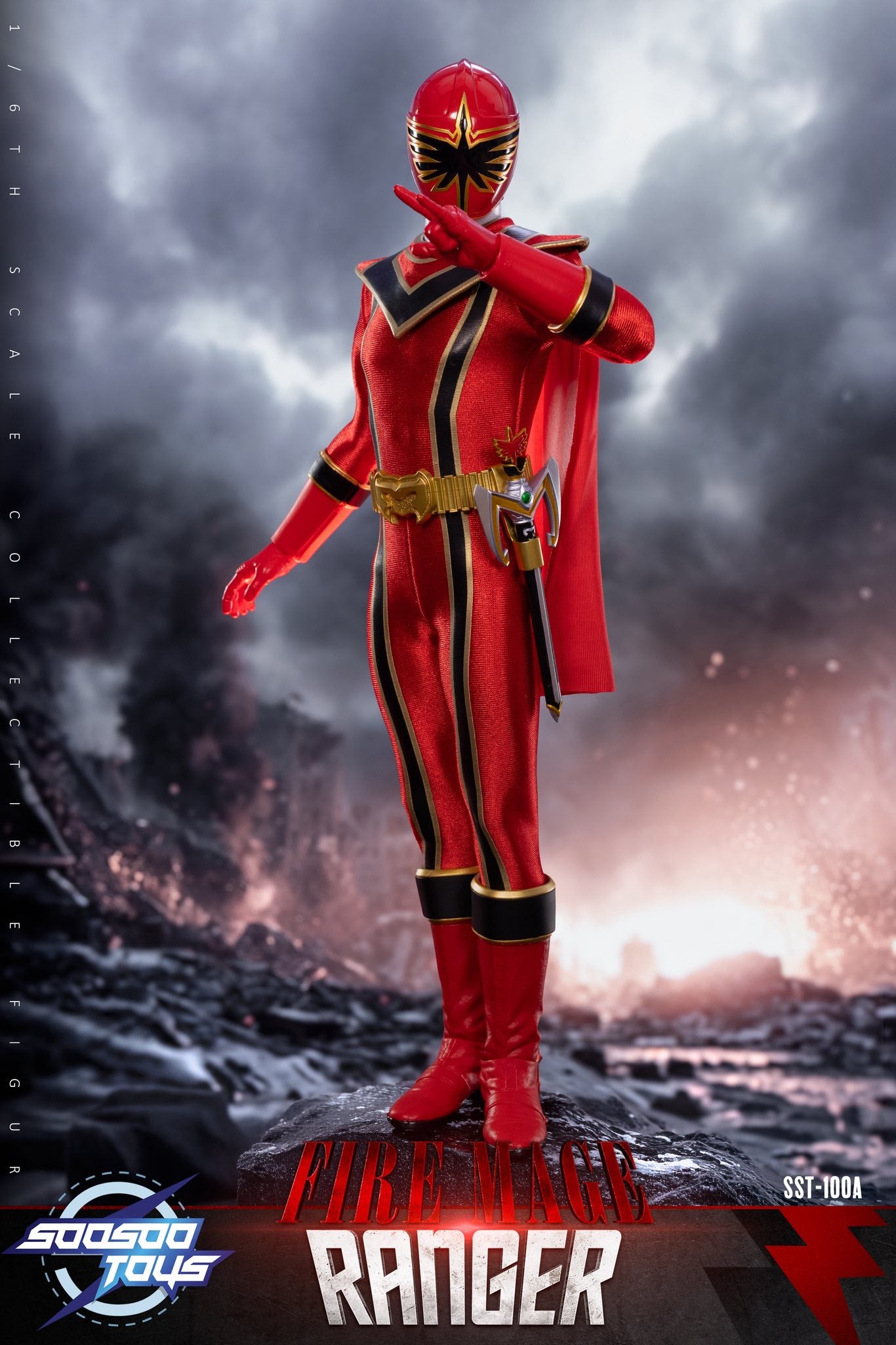 Pre-Order Soosootoys SST100A - 1/6 Scale Fire Mage Ranger Collectible Figure